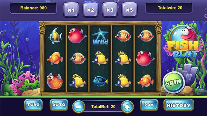 Underwater Slot Gameplay